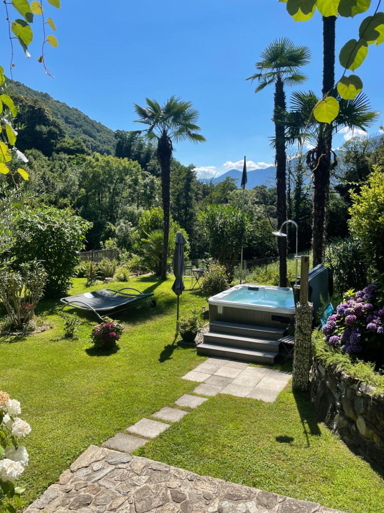 Cs Casa Serena Gambarogno ภายนอก รูปภาพ