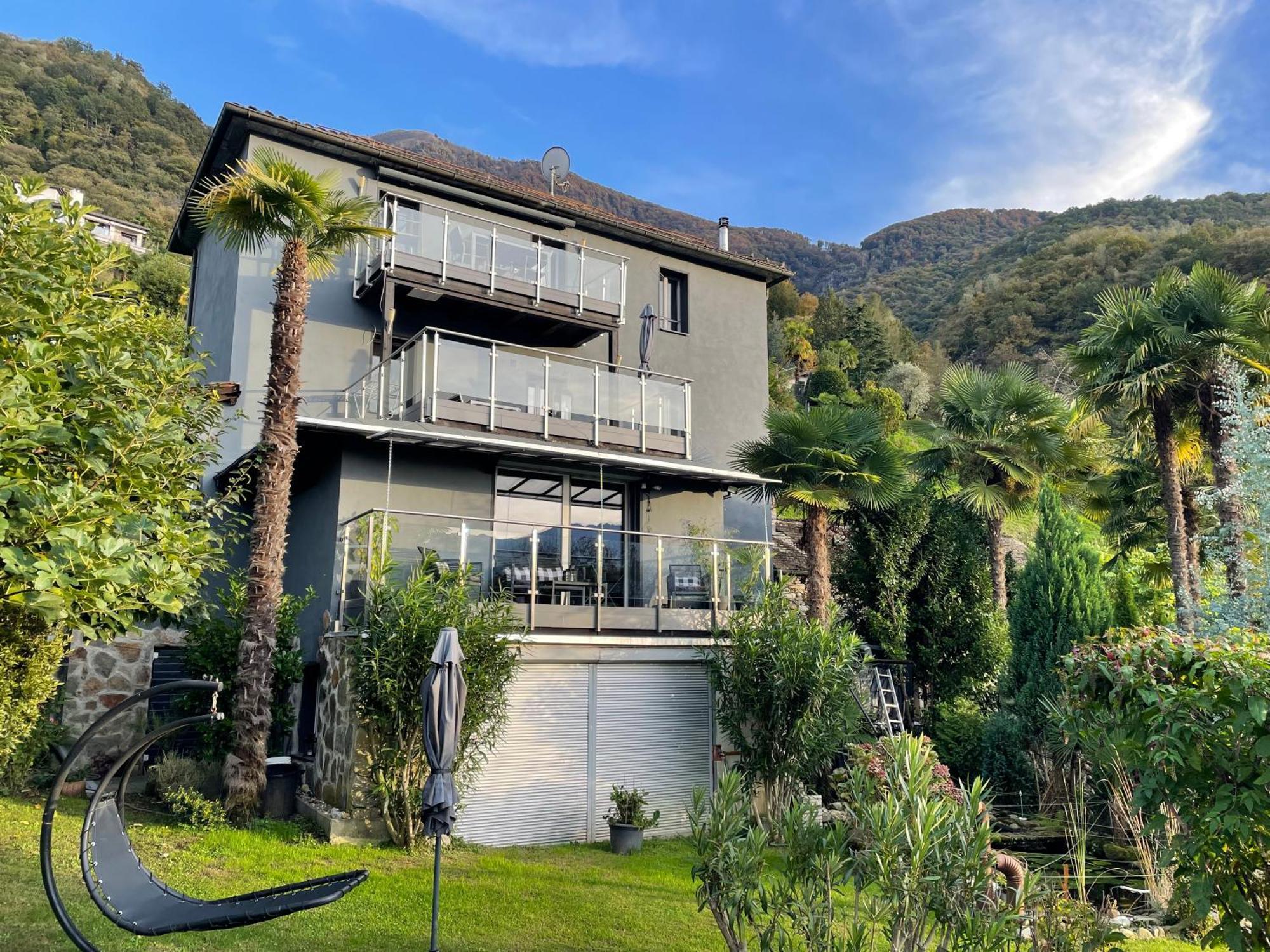 Cs Casa Serena Gambarogno ภายนอก รูปภาพ